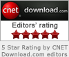 5 Star Rating by CNET
